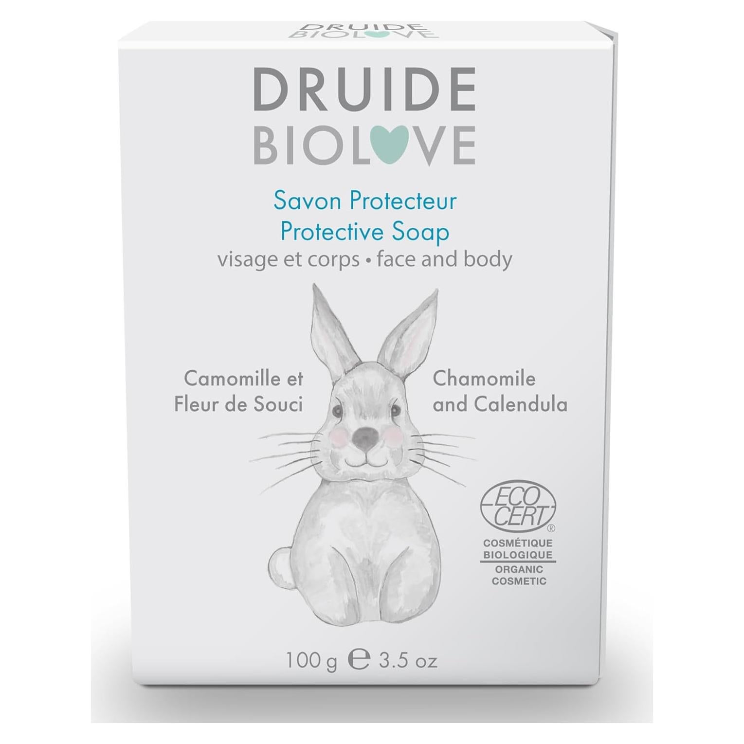Jabón Protector BioLove para Bebés 100g - Vegano y Suave