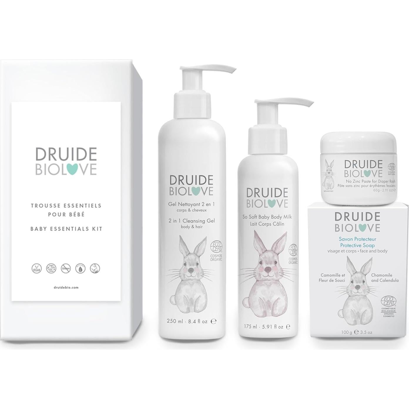 Jabón Protector BioLove para Bebés 100g - Vegano y Suave