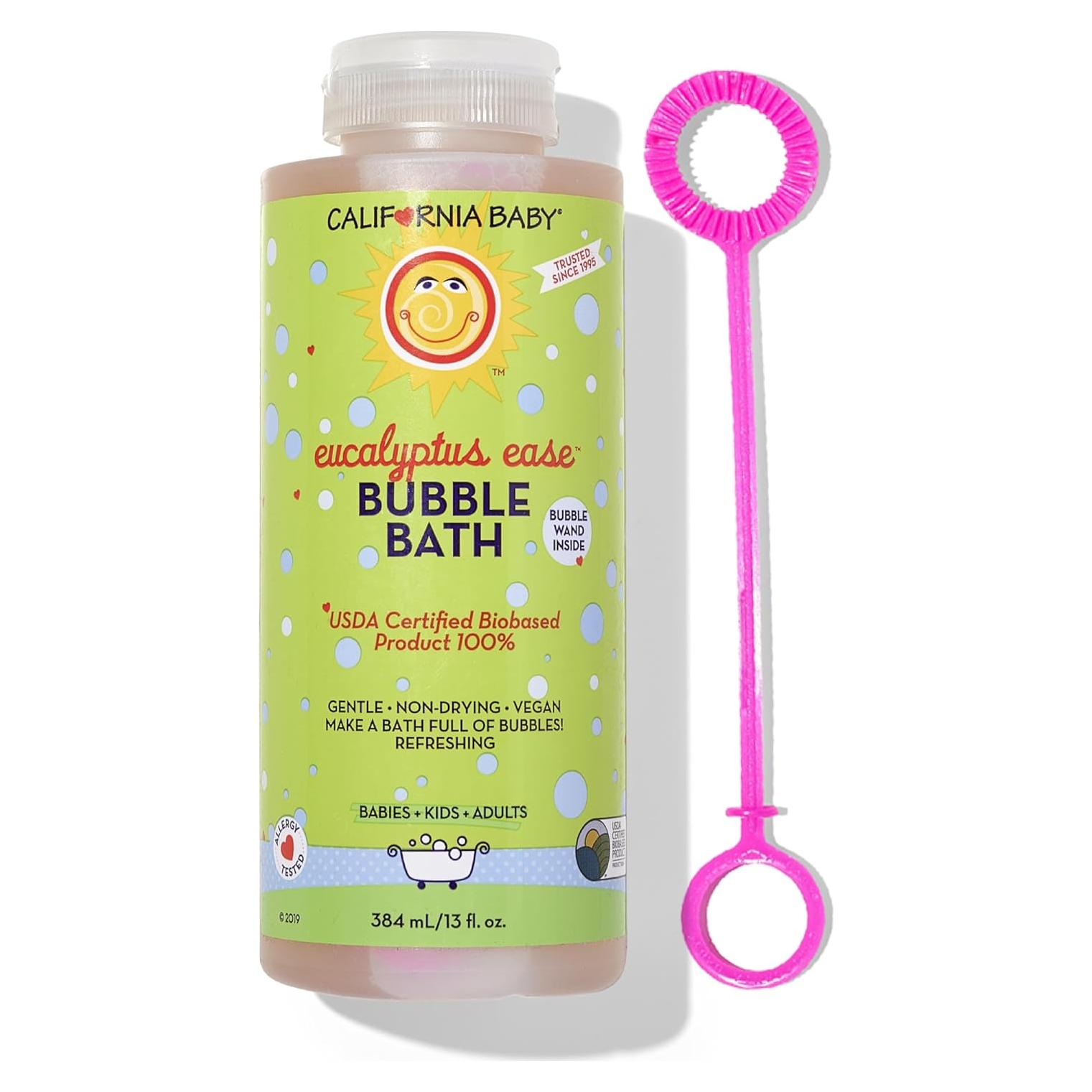 Baño de Burbujas Eucalipto California Baby 384 mL - 100% Plantas