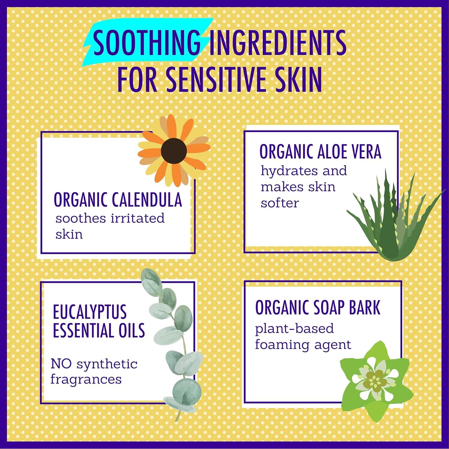 Baño de Burbujas Eucalipto California Baby 384 mL - 100% Plantas