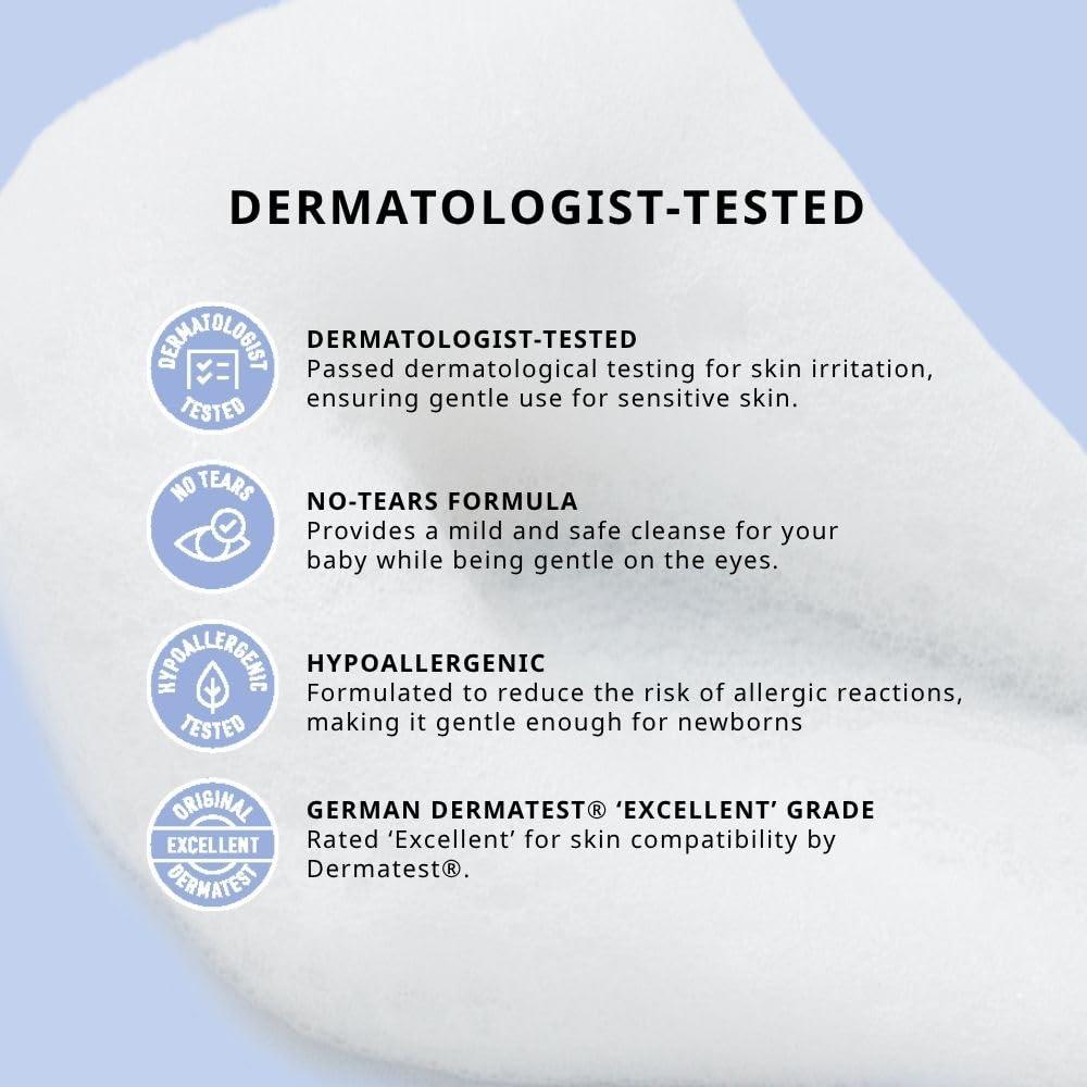 Jabón para Bebés Cha&Mom 300ml - Hipoalergénico y Natural