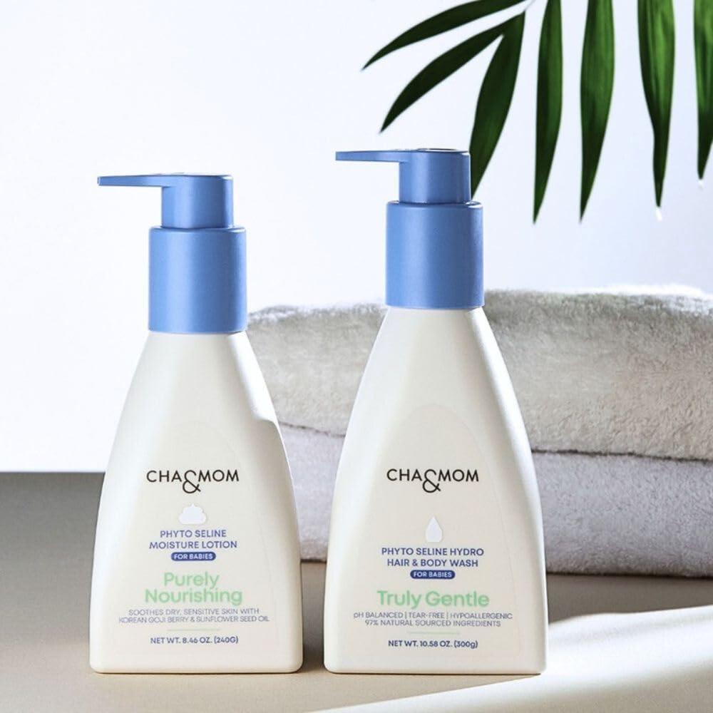 Jabón para Bebés Cha&Mom 300ml - Hipoalergénico y Natural