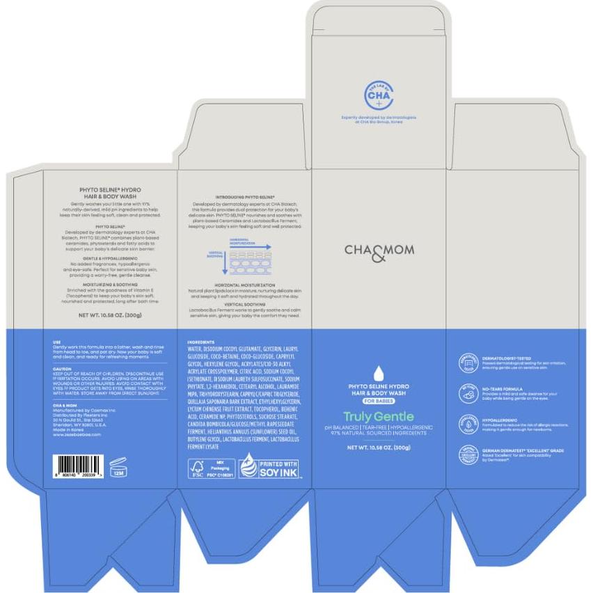 Jabón para Bebés Cha&Mom 300ml - Hipoalergénico y Natural