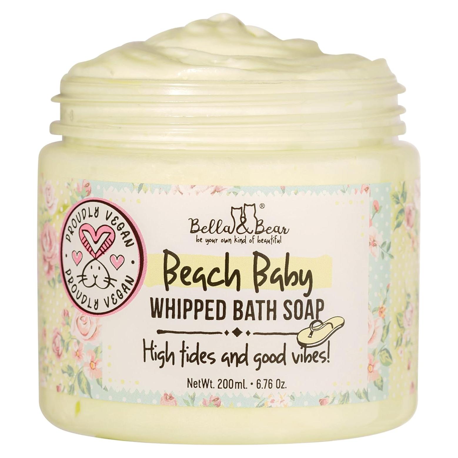 Jabón de Baño Batido Bella & Bear Playa Bebé 190g Hidratante