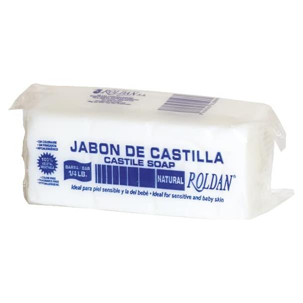Jabón Hipoalergénico Roldan 113 g Piel Sensible 100% Vegetal