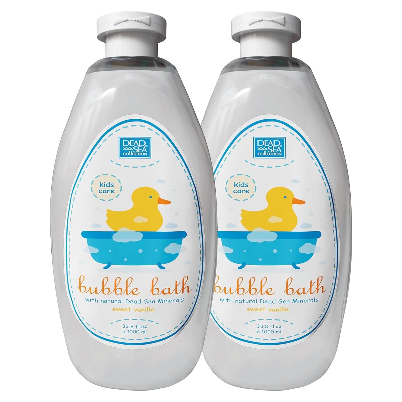 Baño de Burbujas Niños Vainilla Dulce Colección Mar Muerto 2L