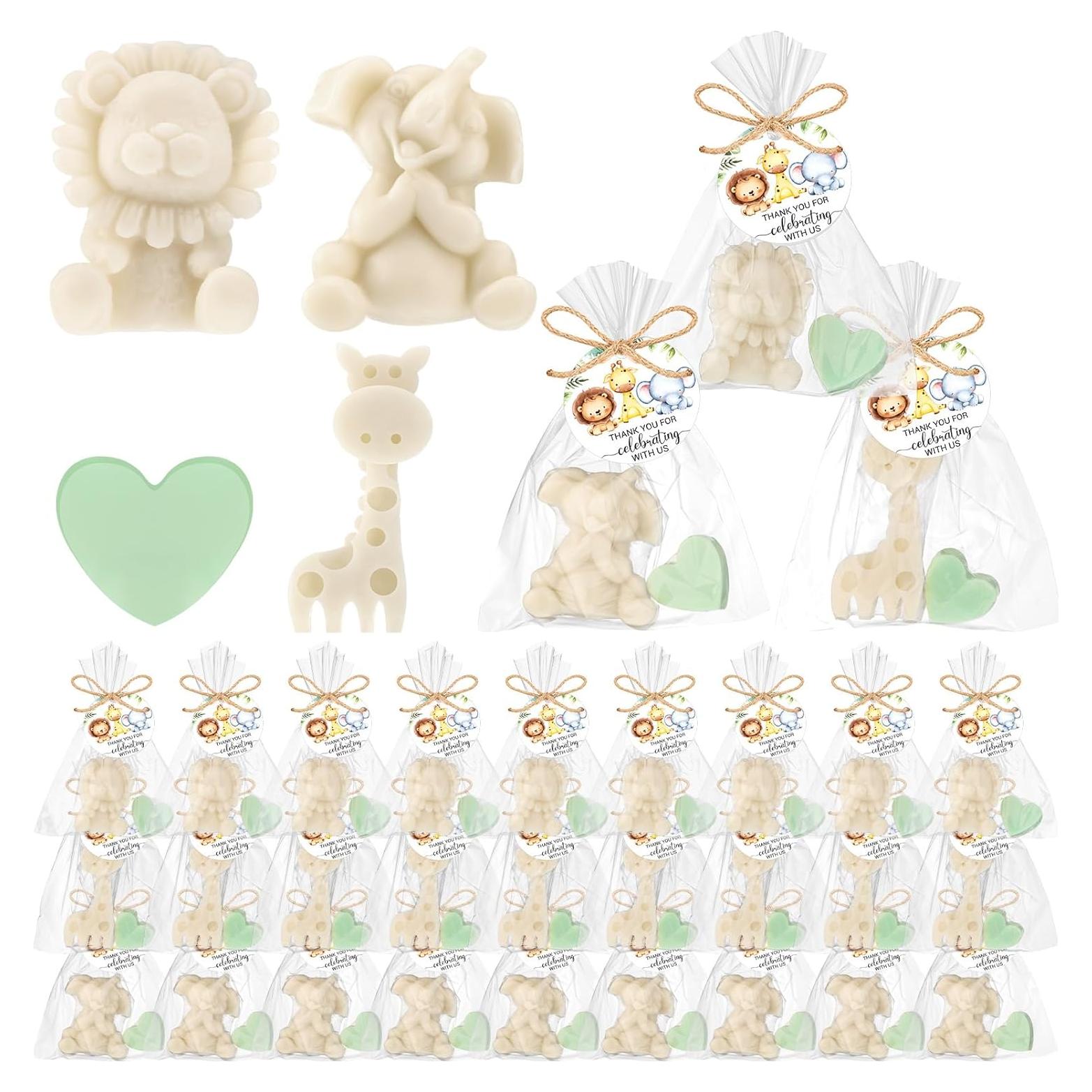 Juego de Jabones de Safari Demissle 20 Piezas Baby Shower