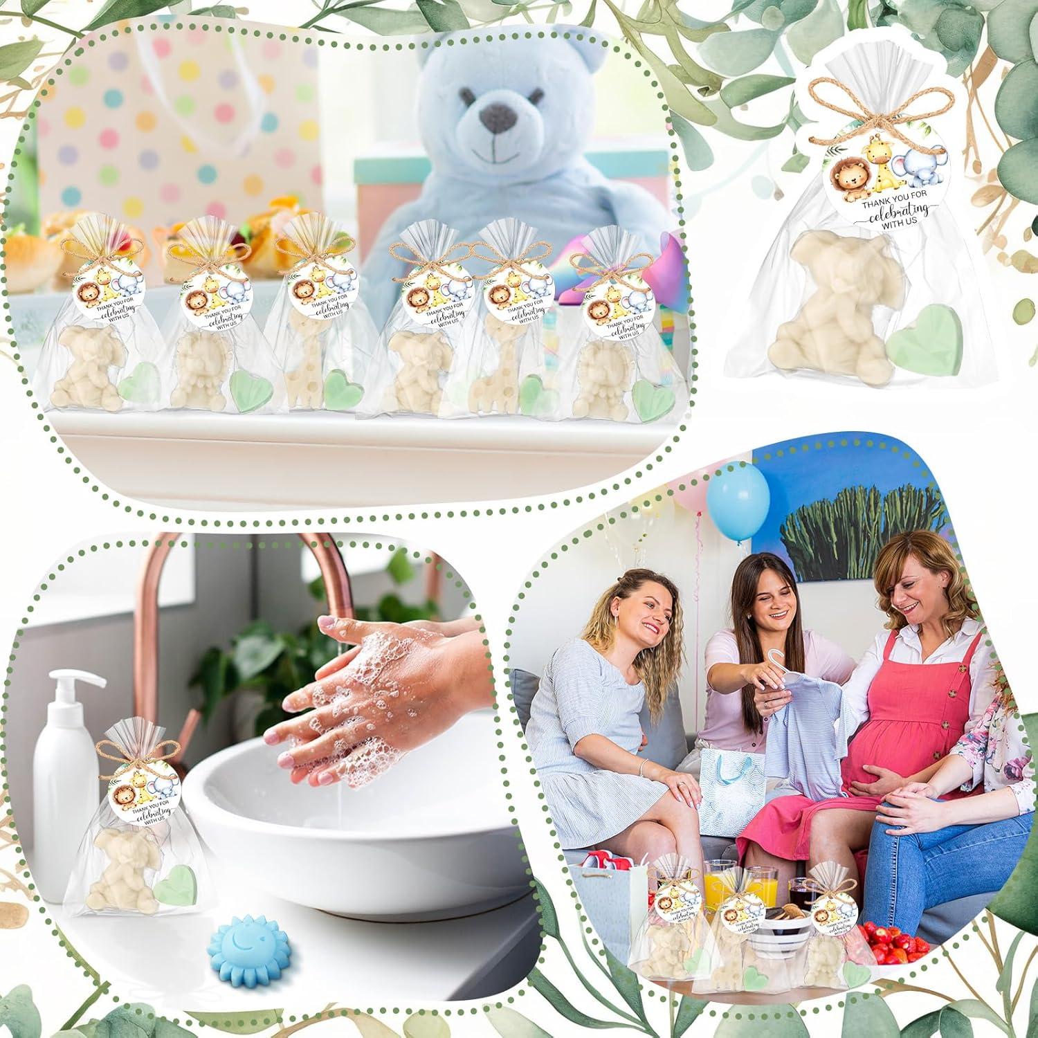 Juego de Jabones de Safari Demissle 20 Piezas Baby Shower