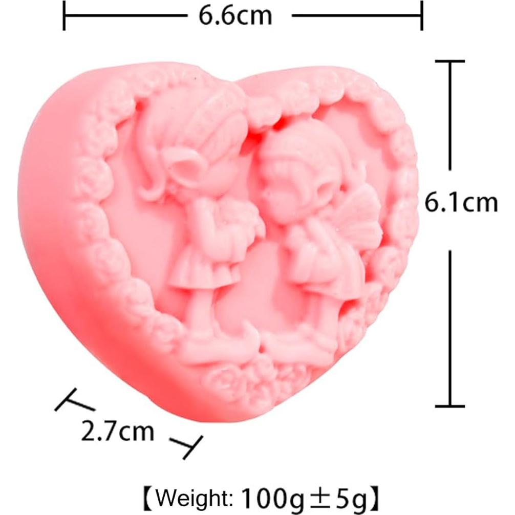Jabón Botánico Aromático T-shin en Forma de Ángel 100g