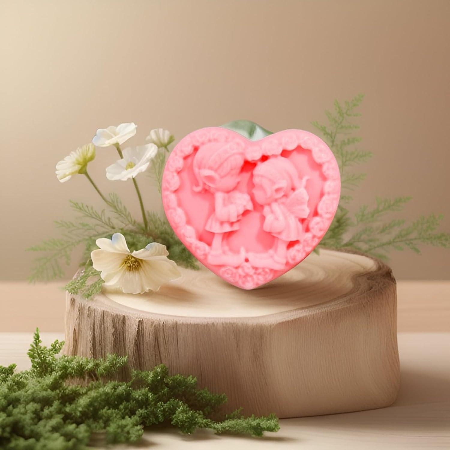 Jabón Botánico Aromático T-shin en Forma de Ángel 100g