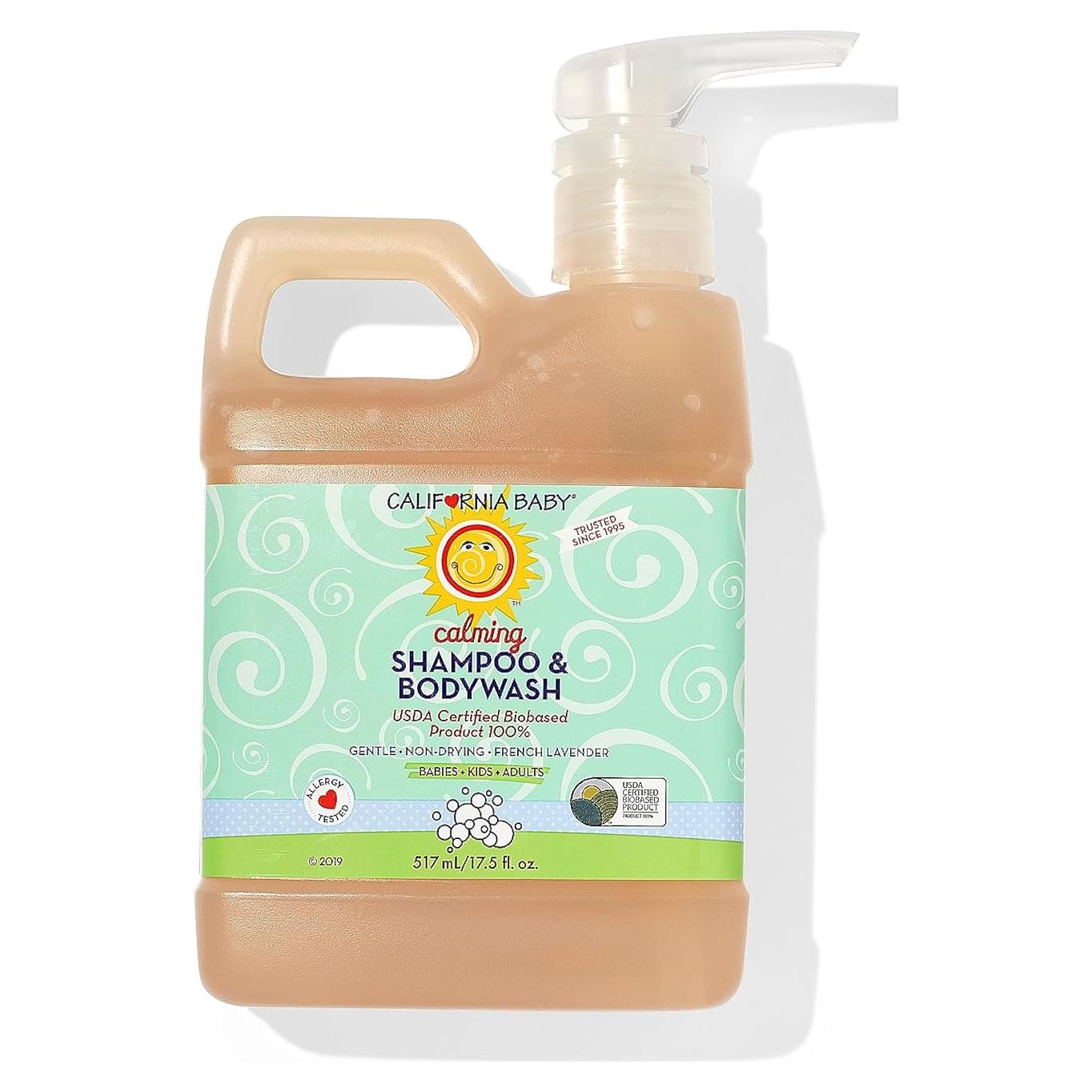 Champú y Gel de Baño Calmante California Baby 517 mL