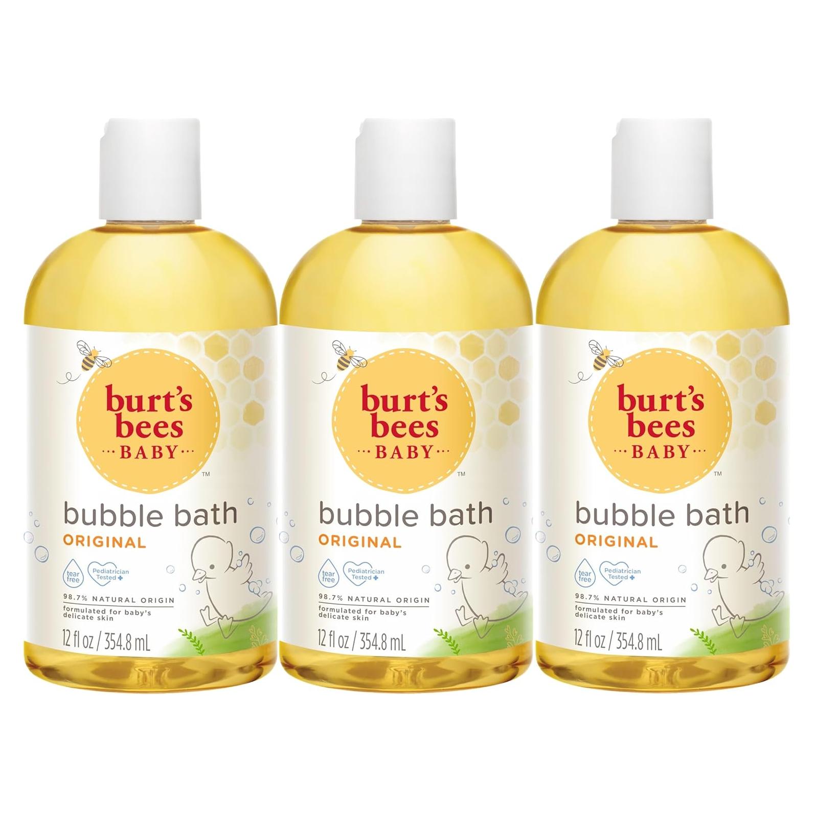 Baño de Burbujas Burt's Bees para Bebés 354 ml - Paquete de 3