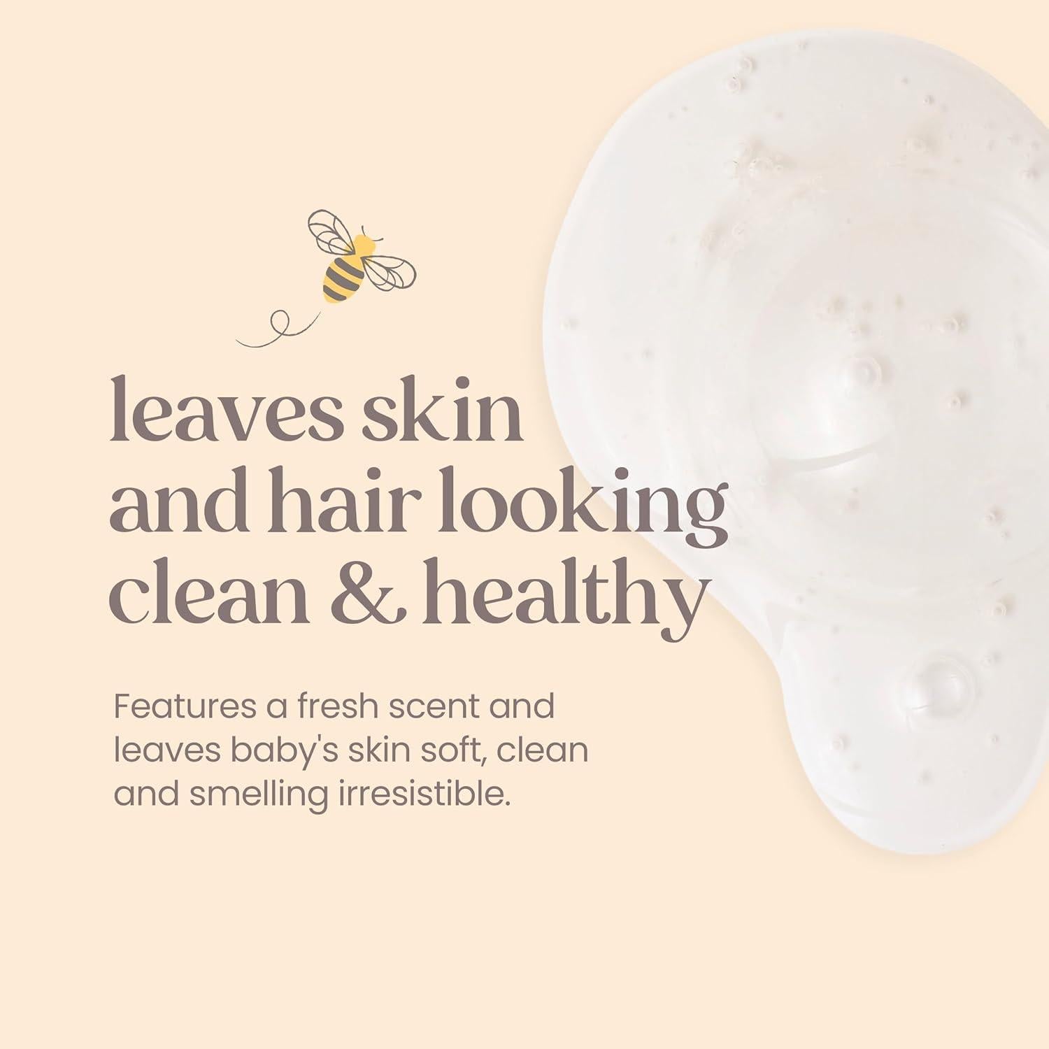 Baño de Burbujas Burt's Bees para Bebés 354 ml - Paquete de 3