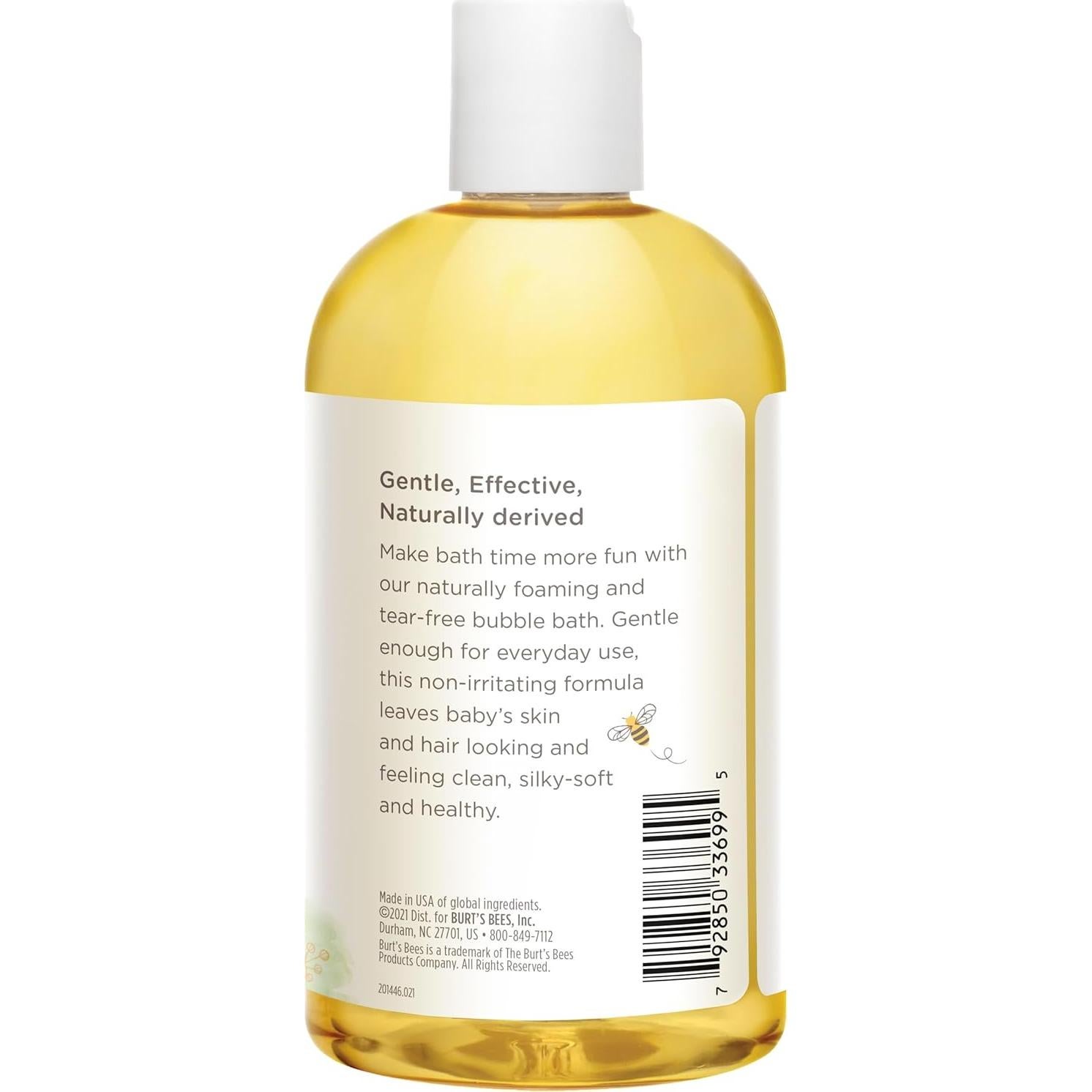 Baño de Burbujas Burt's Bees para Bebés 354 ml - Paquete de 3