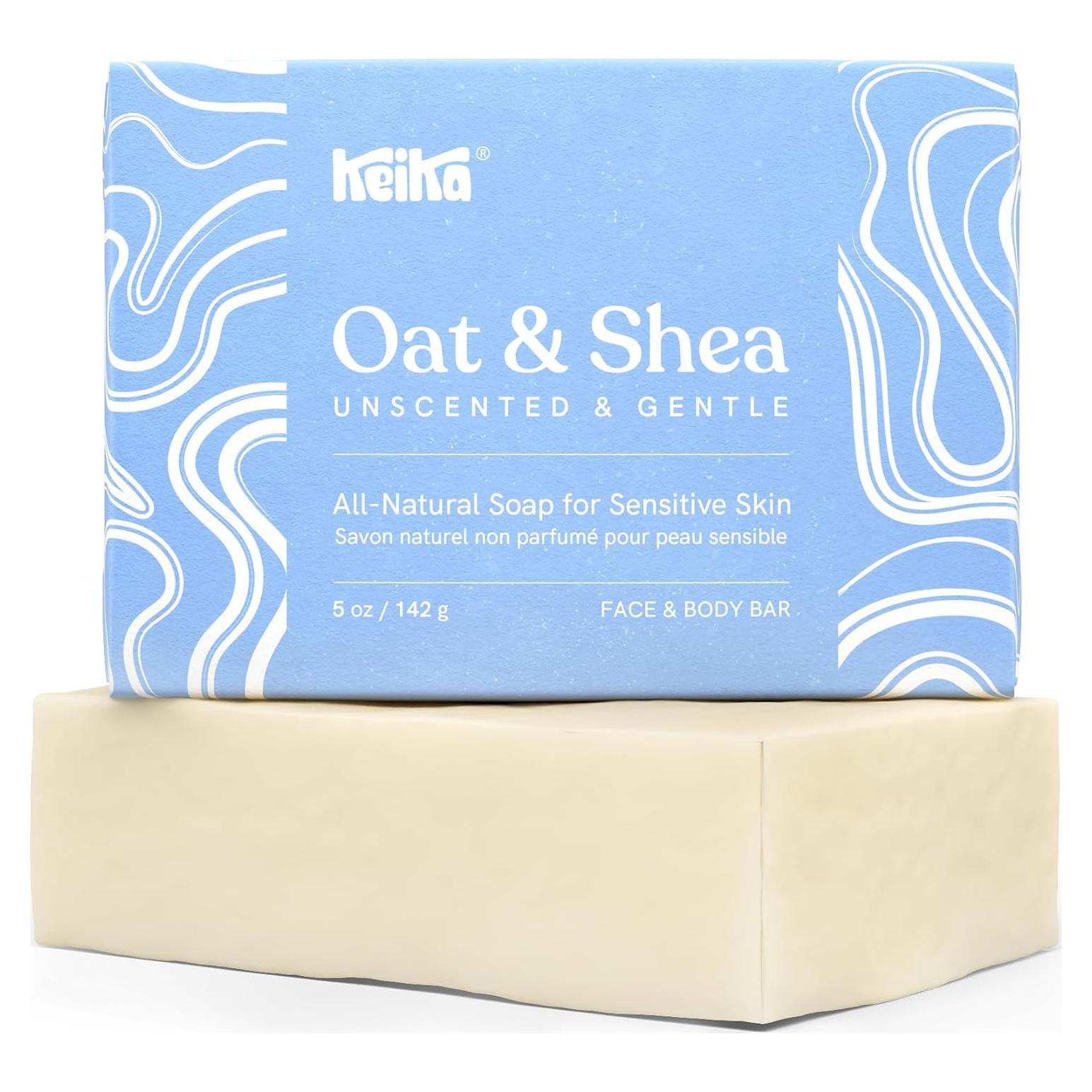 Jabón para Bebés Keika Avena y Manteca de Karité 141.75 g