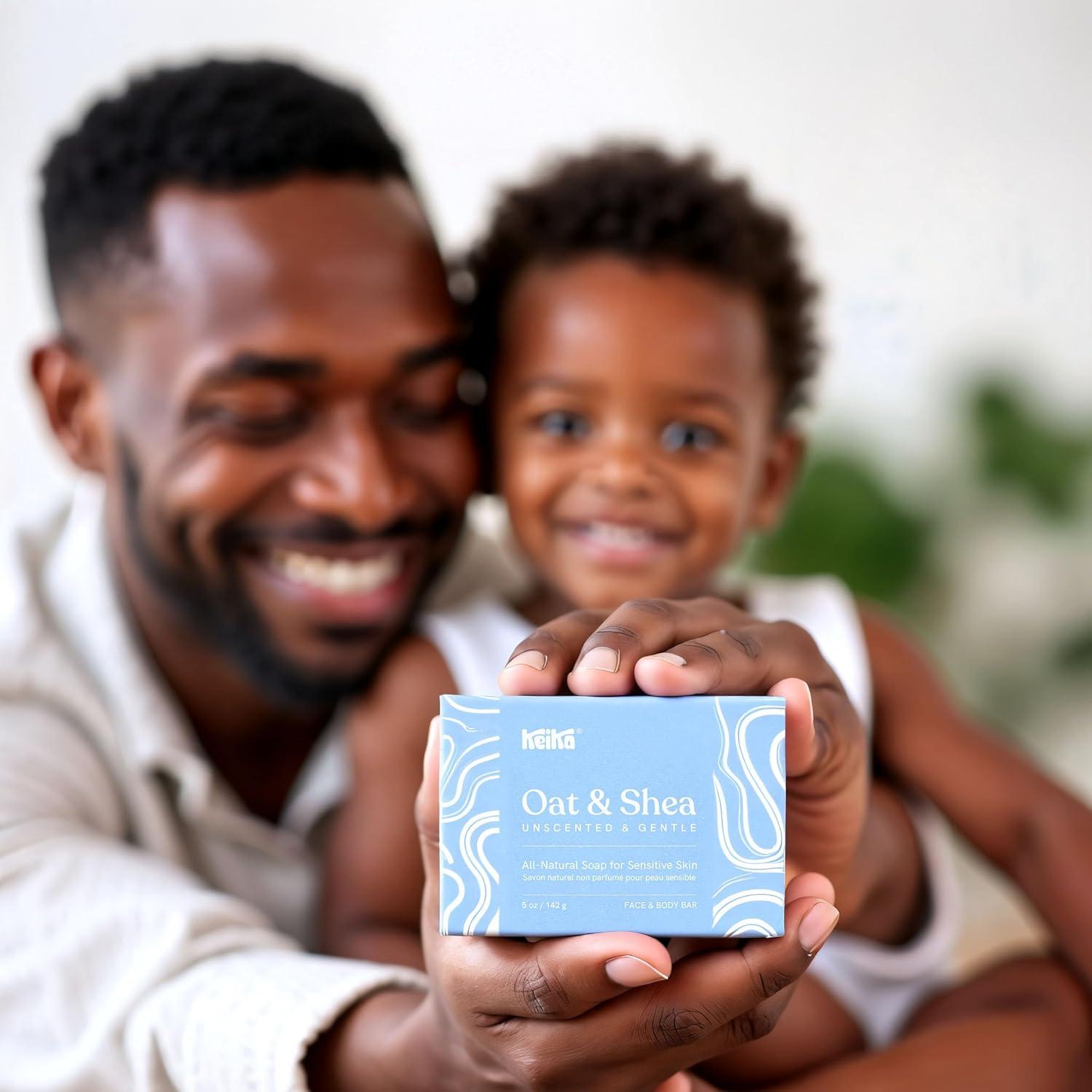 Jabón para Bebés Keika Avena y Manteca de Karité 141.75 g