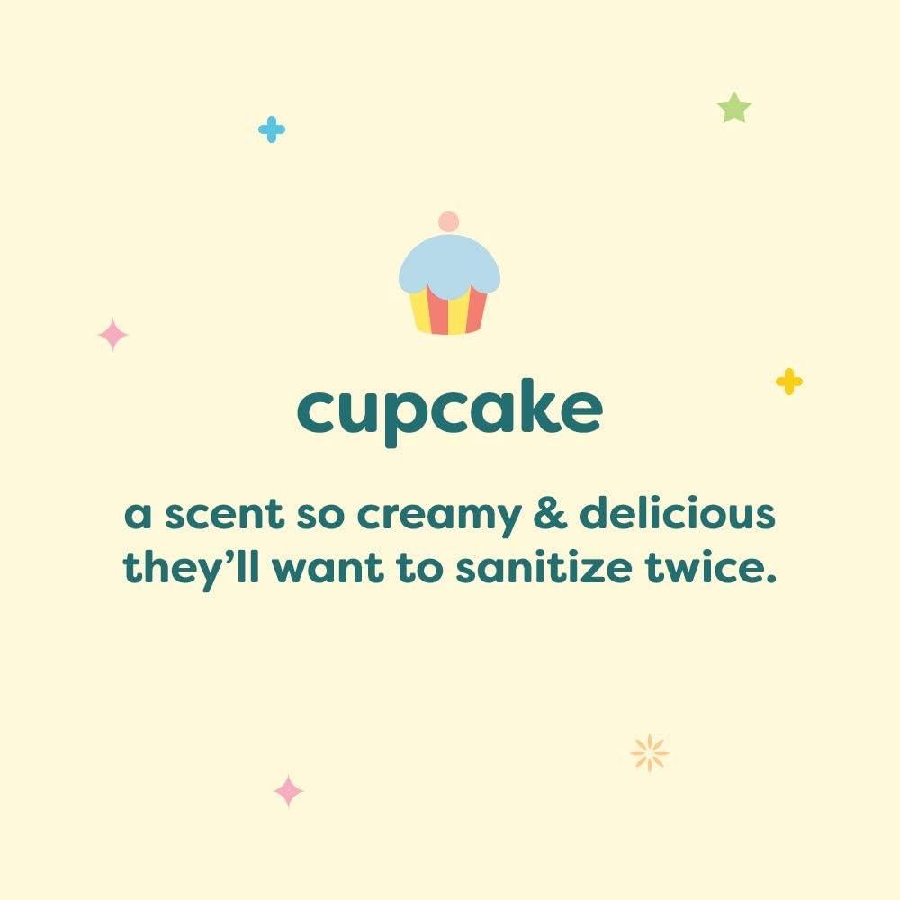 Jabón Espumoso para Niños Babyganics Cupcake 414 ml (2 Unidades)