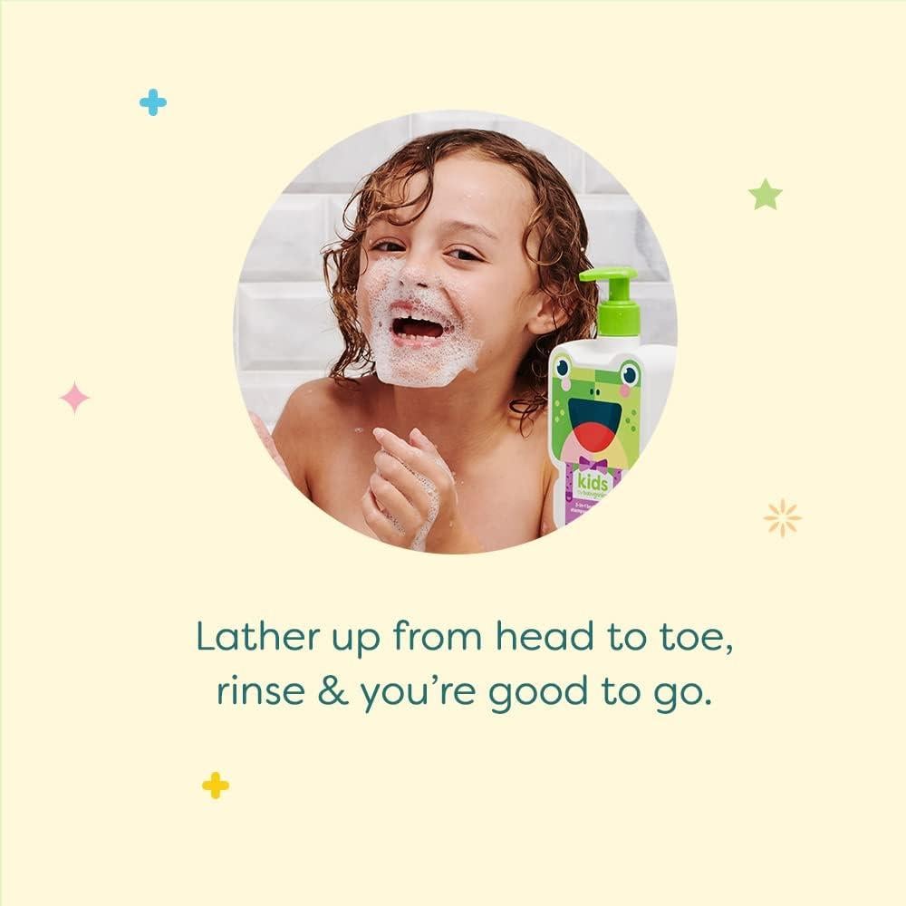 Jabón Espumoso para Niños Babyganics Cupcake 414 ml (2 Unidades)