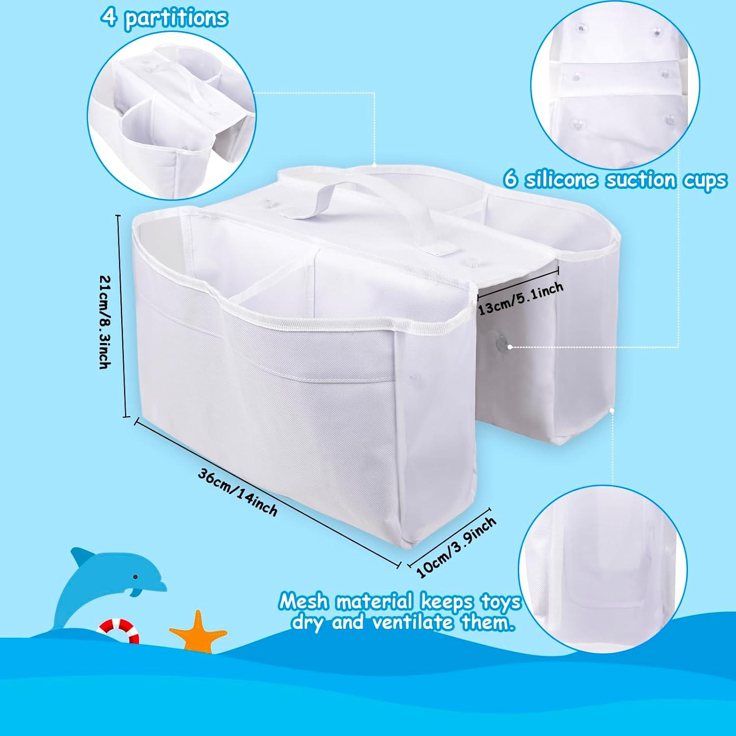 Organizador de Juguetes de Baño ChezMax - 4 Compartimentos