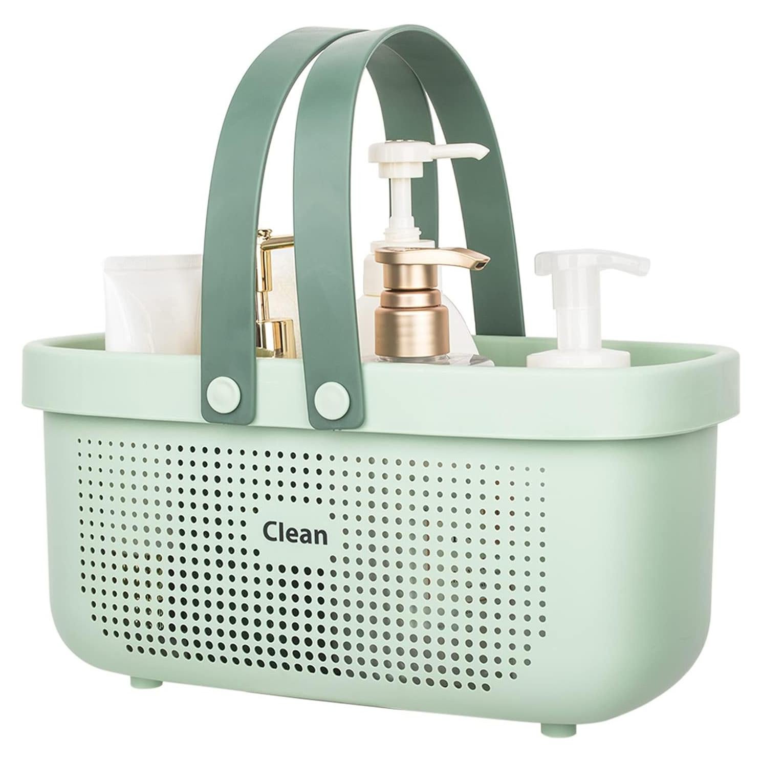 Cesta de Almacenamiento Plástico JiatuA Verde 31.5x17.8x15.7cm