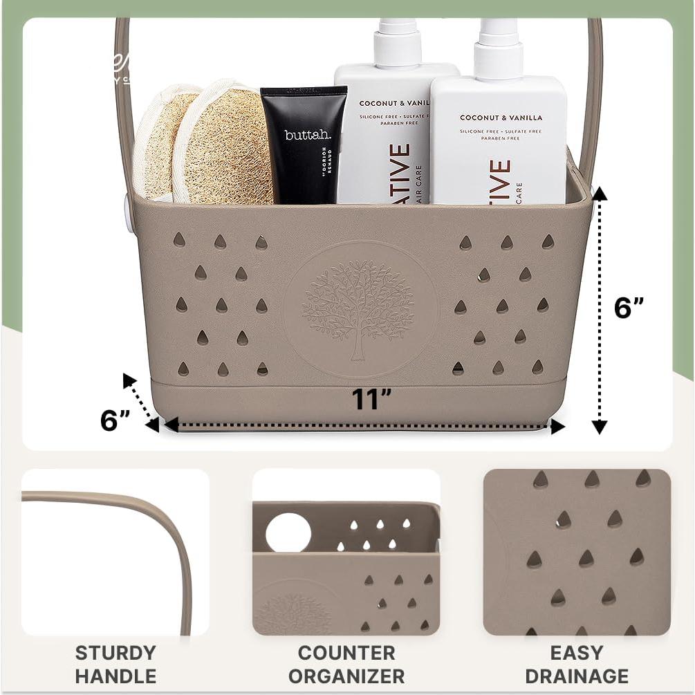 Caddy de Baño Parker Baby Co. | Organizador de Ducha BPA Free