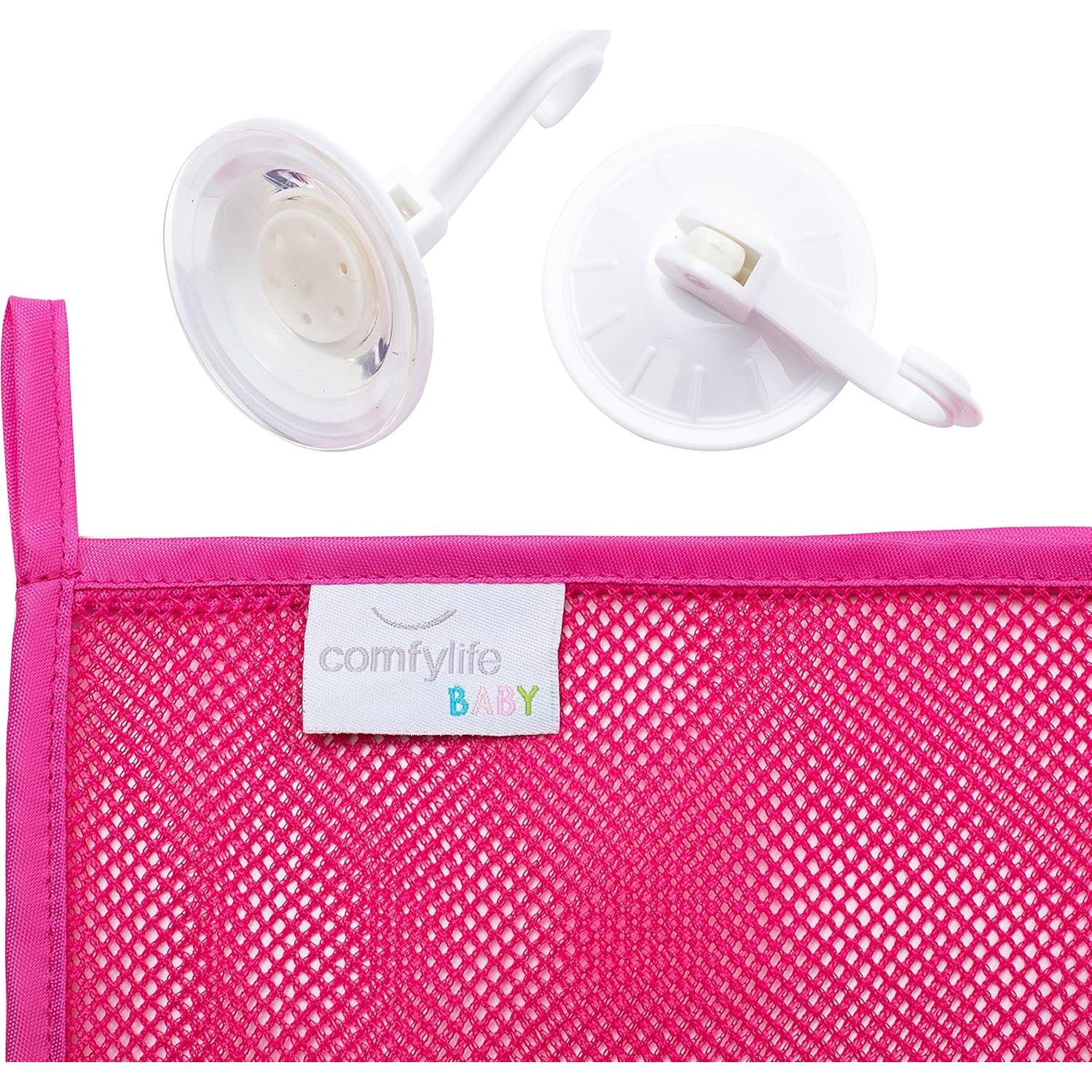 Organizador de Juguetes de Baño Comfylife - 2 Piezas Rosa