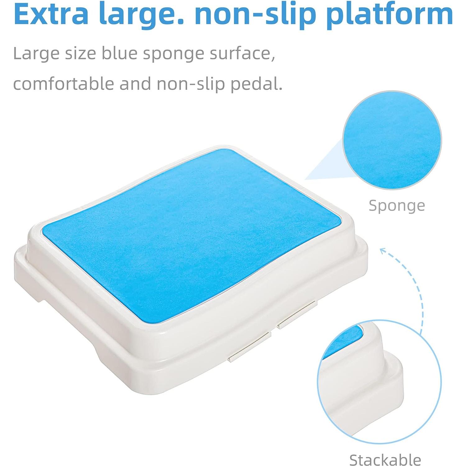 Escalón de Baño Antideslizante Wefaner - Juego de 3 Piezas