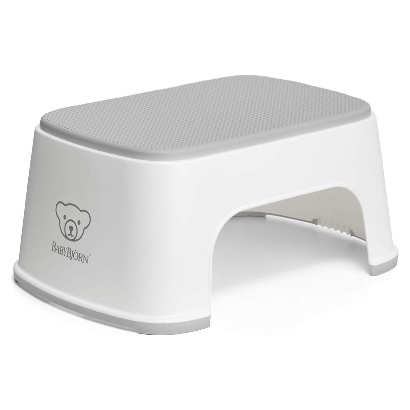 Escalón BabyBjörn Blanco/Gris Antideslizante para Baño