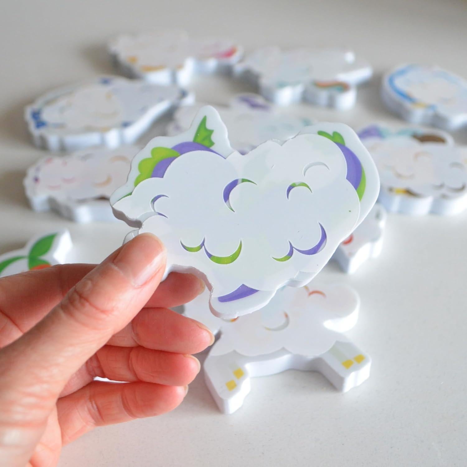 Calcomanías de baño Buddy & Barney - Criaturas mágicas 13 piezas