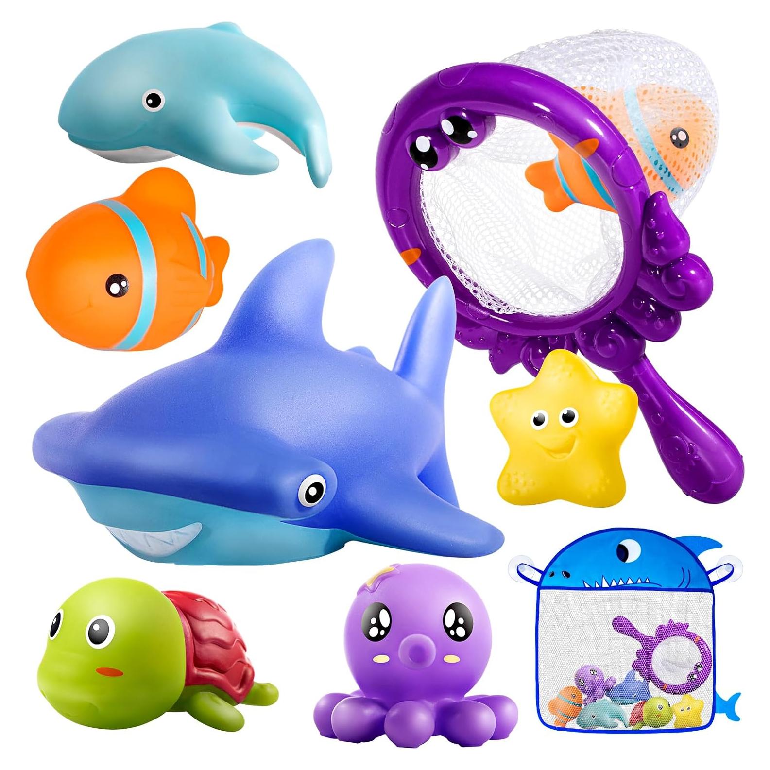 Juguetes de Baño Hely Cancy 8 Piezas Oceánicos para Niños