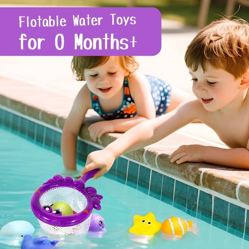 Juguetes de Baño Hely Cancy 8 Piezas Oceánicos para Niños