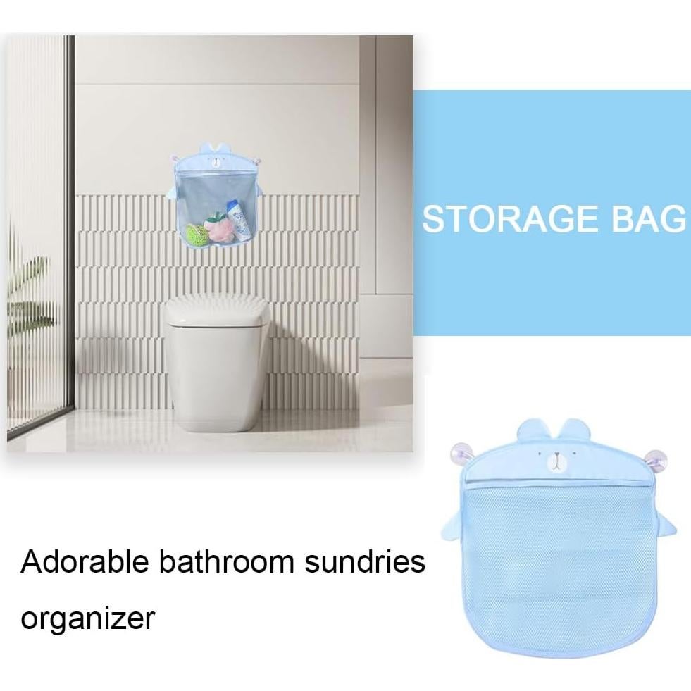 Bolsa Organizadora de Juguetes de Baño GO-CHUNRIQIN Azul