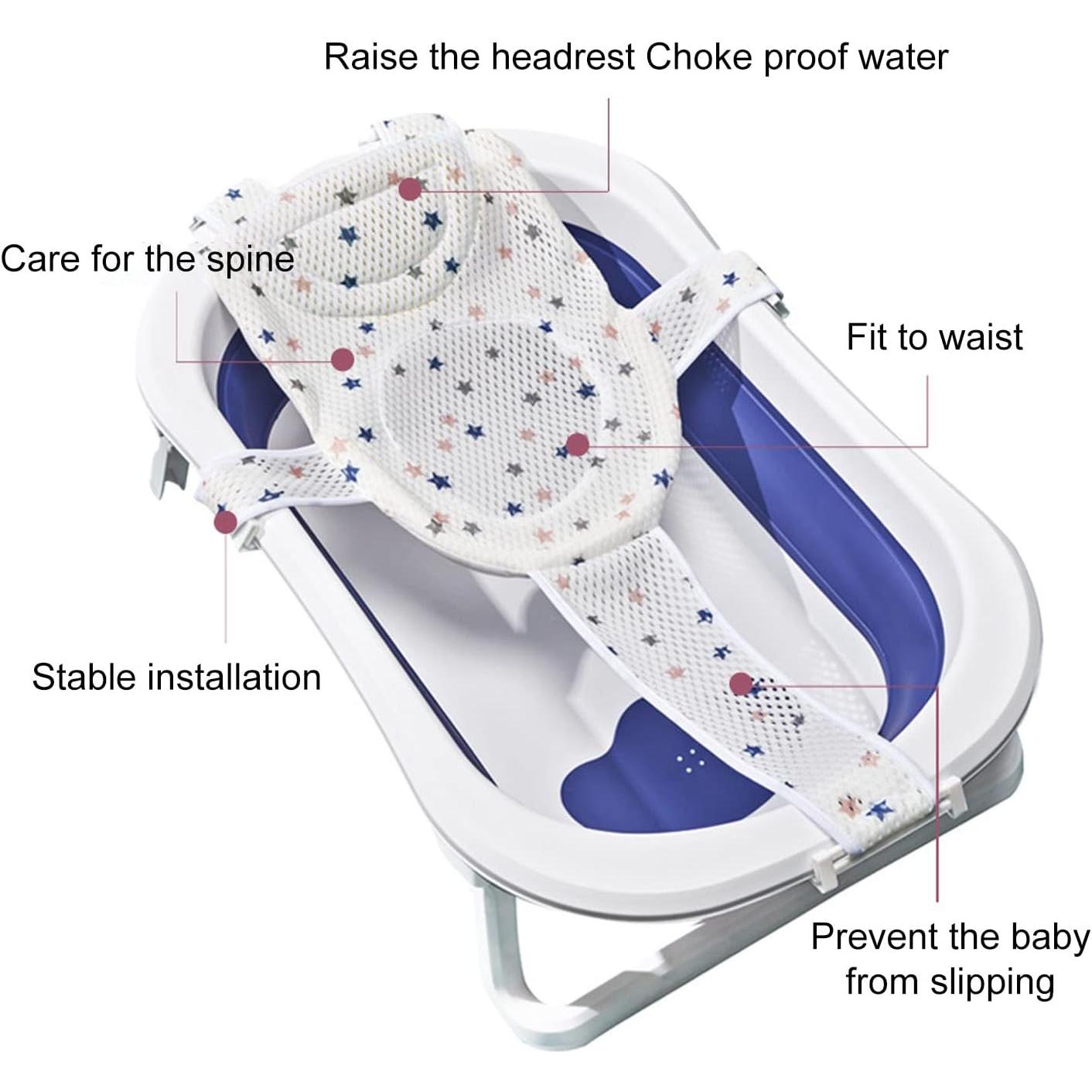 Red de Baño para Bebés RiToEasysports Ajustable Antideslizante