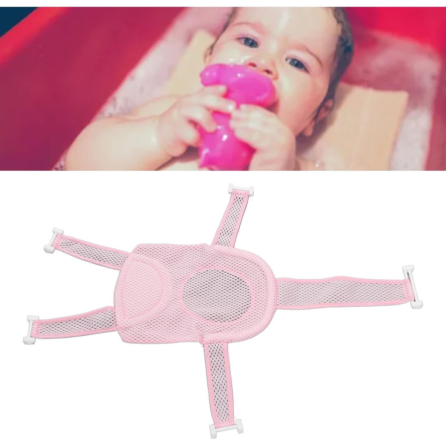 Red de Baño para Bebés RiToEasysports Ajustable Antideslizante