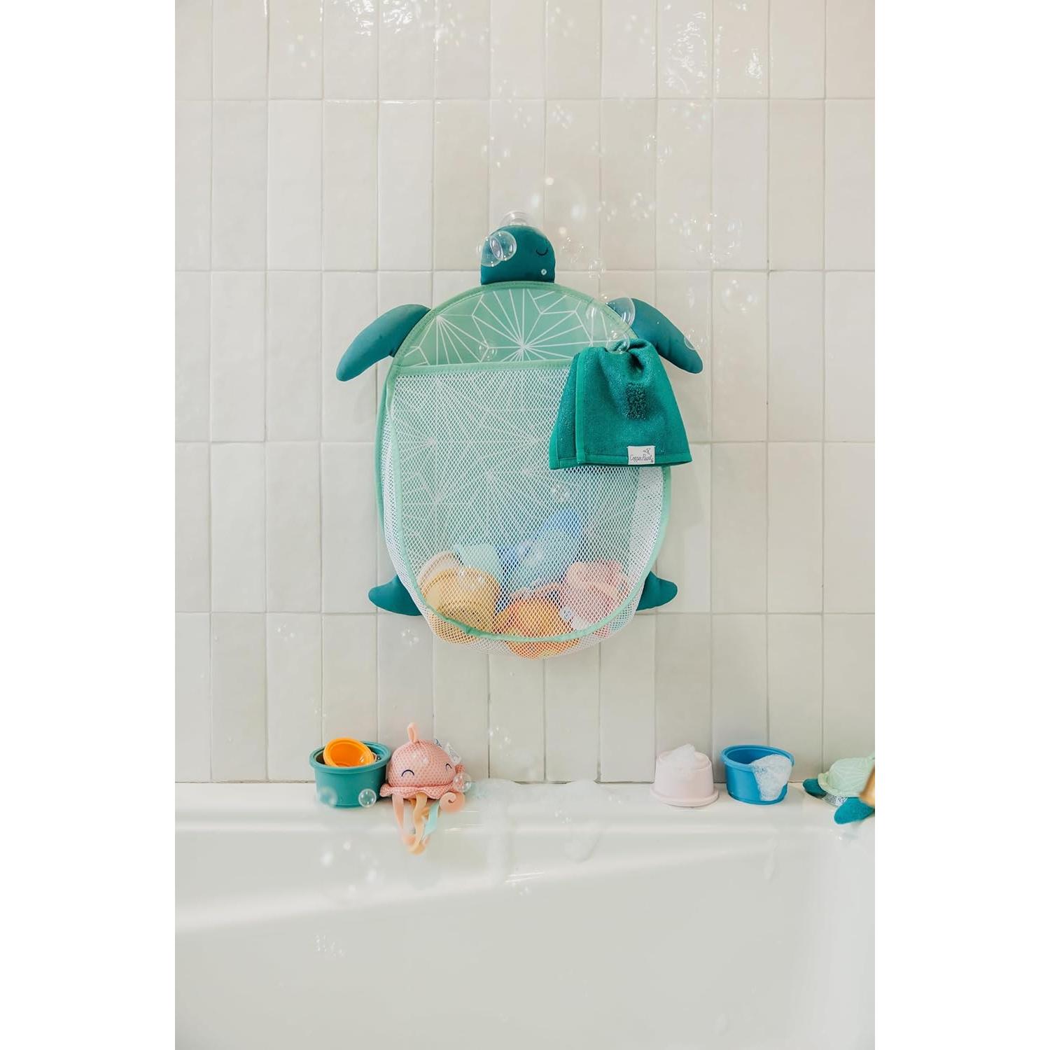 Organizador de Juguetes de Baño Copper Pearl Wade - Malla Secado Rápido