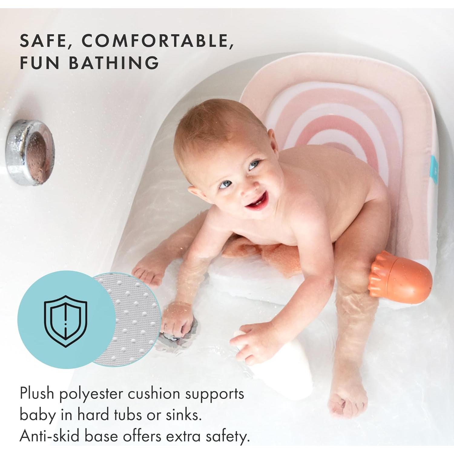 Cojín de Baño para Bebés Blooming Bath Rainbow - 50.8x38.1cm