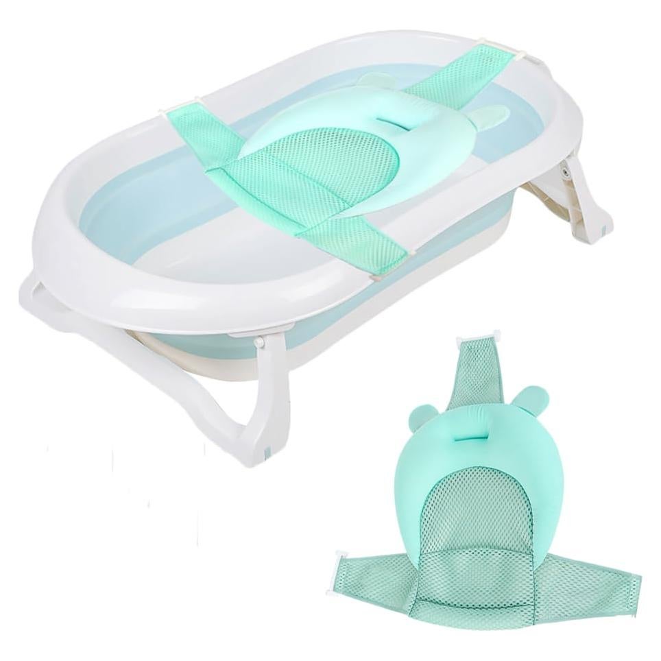 Cojín Flotante para Baño de Bebé Haozaikeji Malla Transpirable