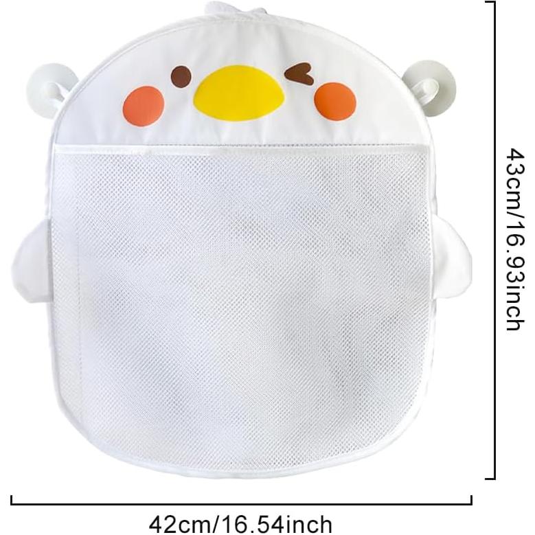 Organizador de Juguetes de Baño EMVANV con Ventosas - Blanco