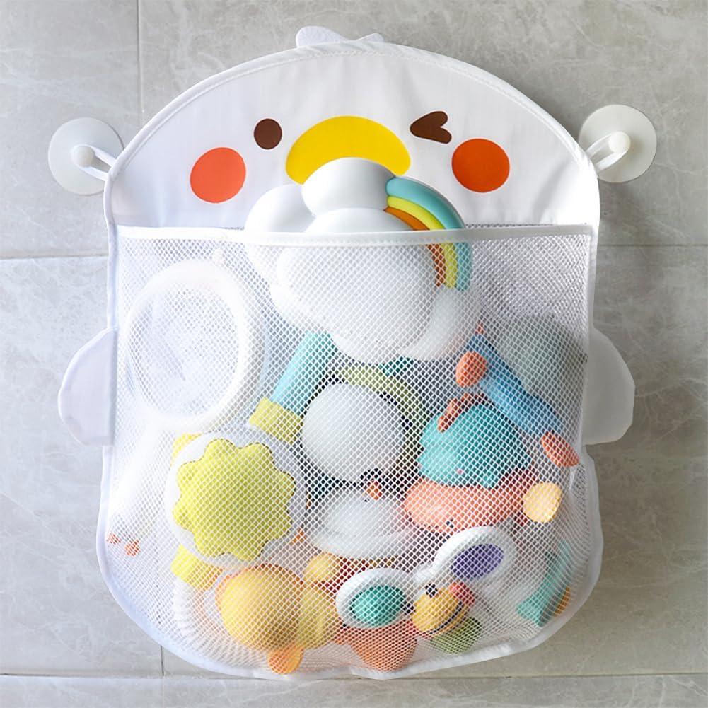 Organizador de Juguetes de Baño EMVANV con Ventosas - Blanco