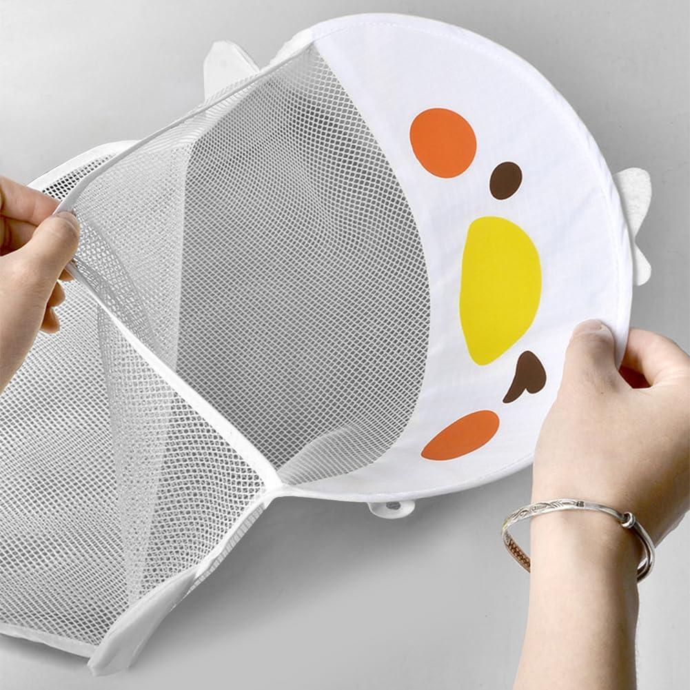 Organizador de Juguetes de Baño EMVANV con Ventosas - Blanco