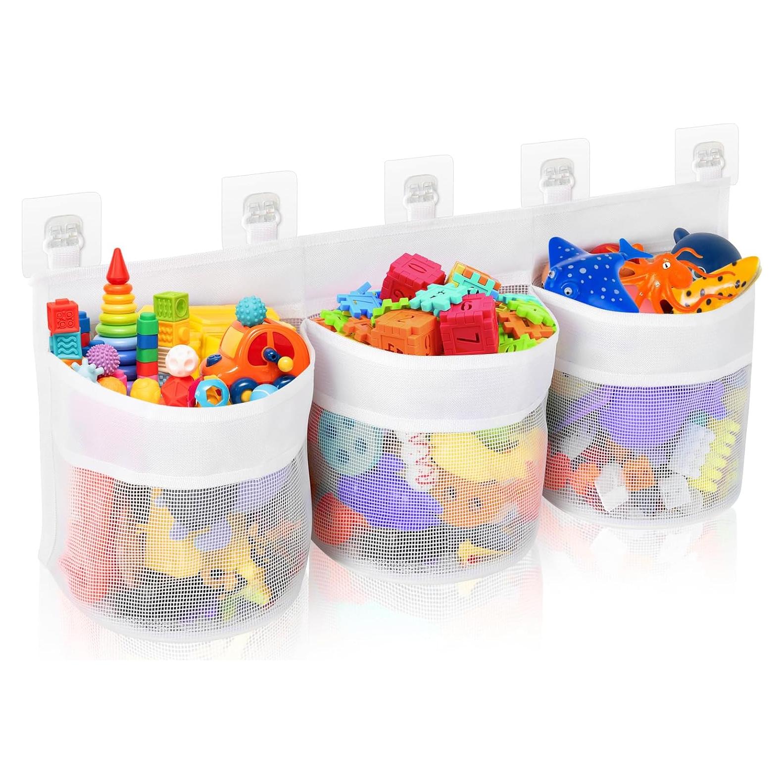 Organizador de Juguetes de Baño PVC 3 Compartimentos Shaowu