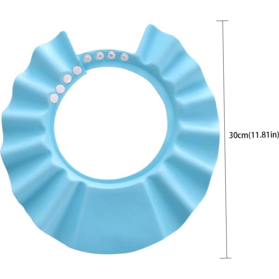 Gorro de Baño para Bebé Wenzhou Ajustable Azul 30x30cm