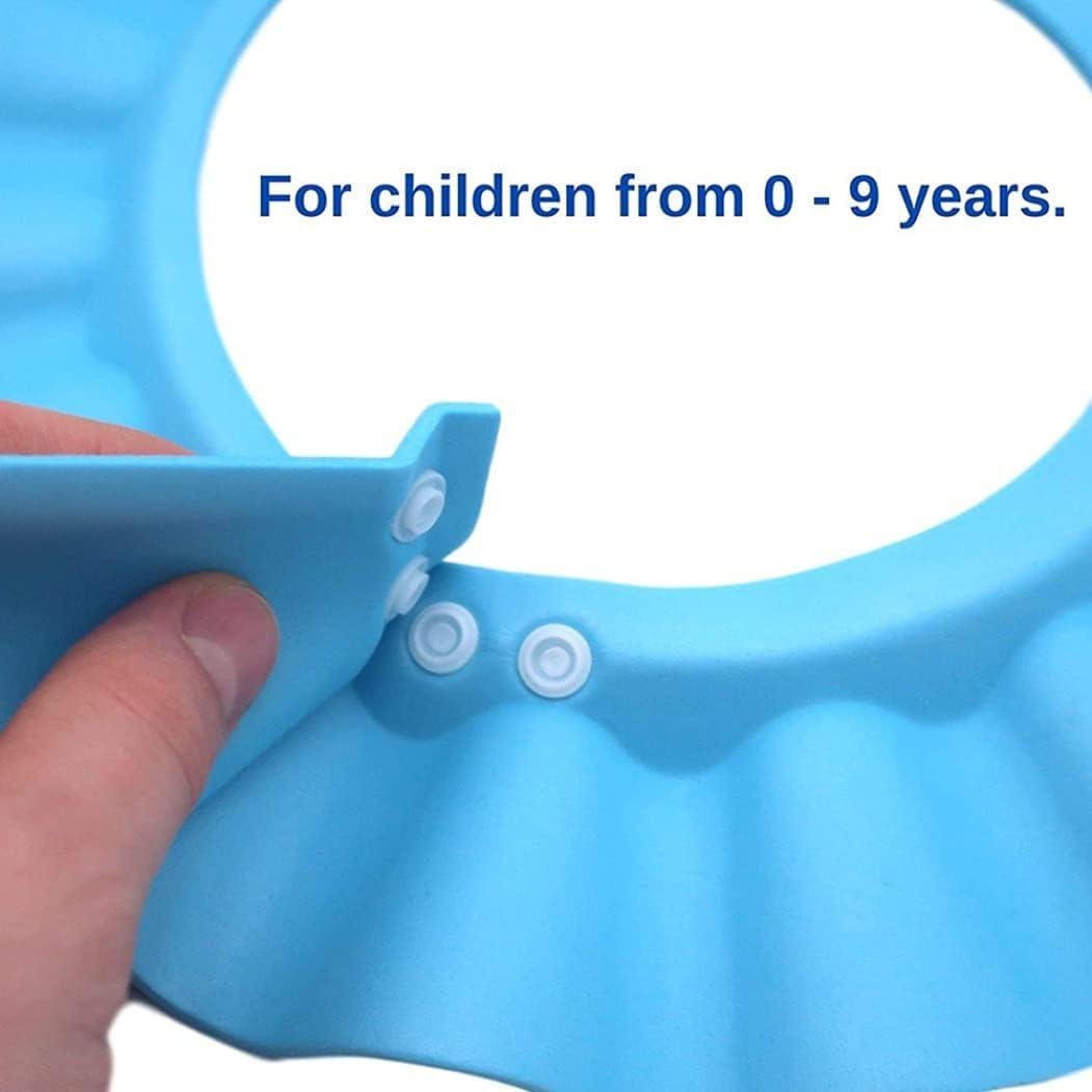 Gorro de Baño para Bebé Wenzhou Ajustable Azul 30x30cm