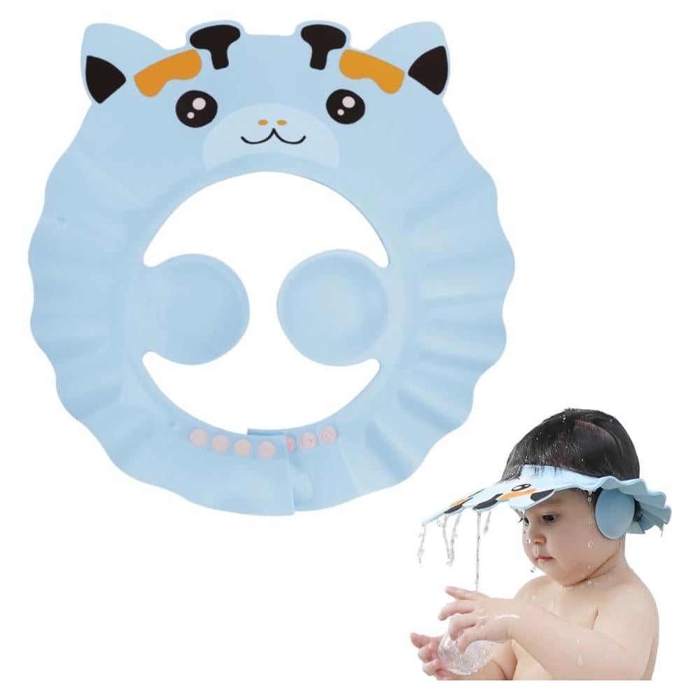 Gorro de Ducha para Bebé Ajustable EVA Caricatura 28x30 cm