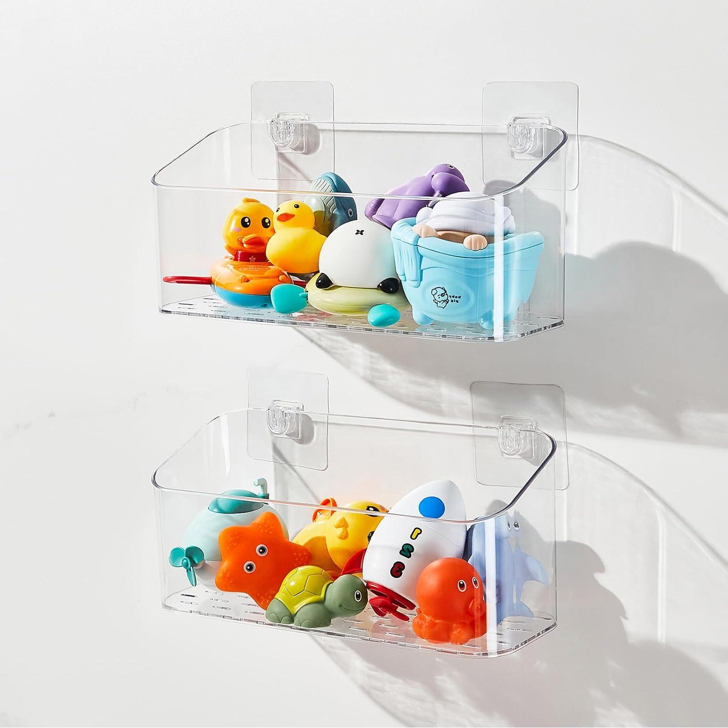 Soporte de Almacenamiento de Juguetes de Baño CQUNM 2 Paquetes