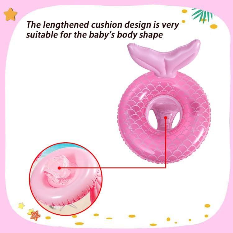 Flotador Inflable para Bebé AIYUENCICI con Asiento y Manijas