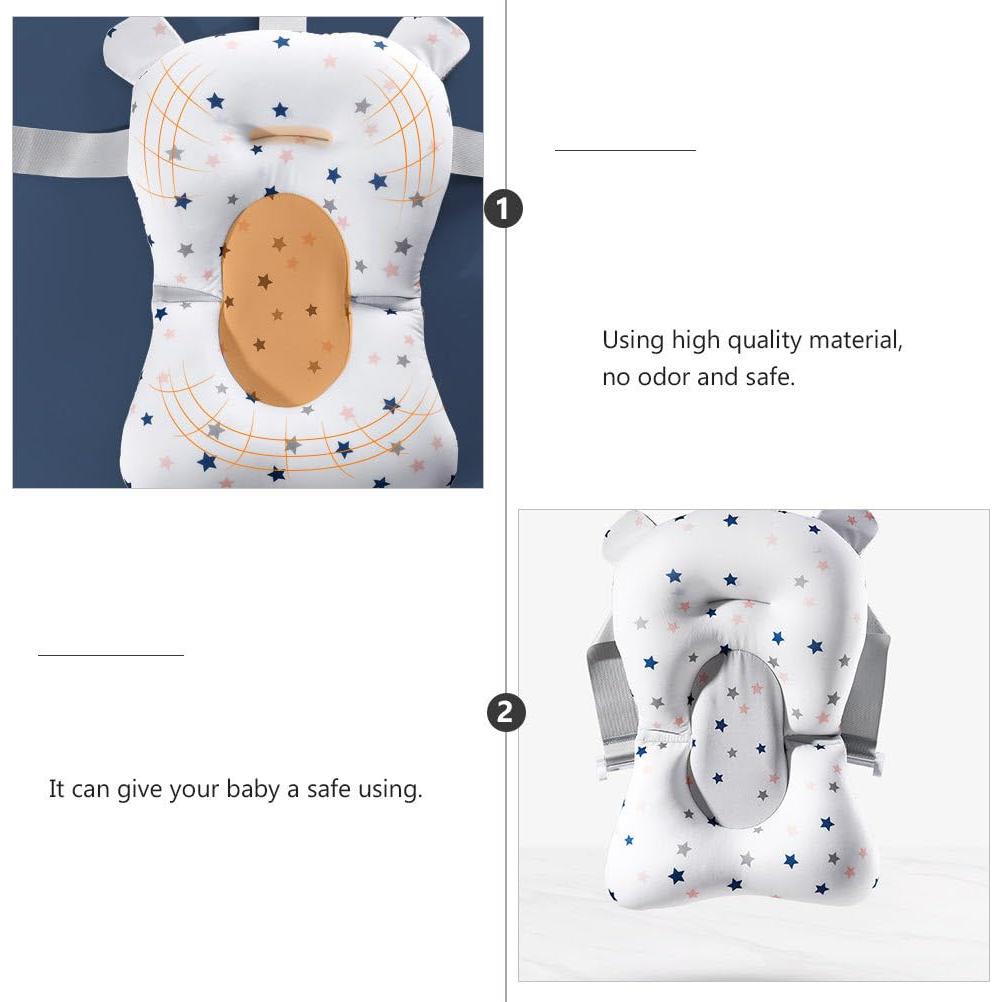 Almohadilla de Baño para Bebés SAFIGLE con Sling Ajustable