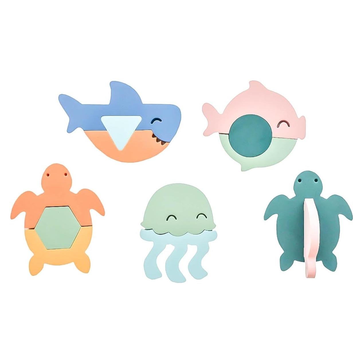 Conjunto de Juguetes de Baño de Espuma Copper Pearl 15 Piezas