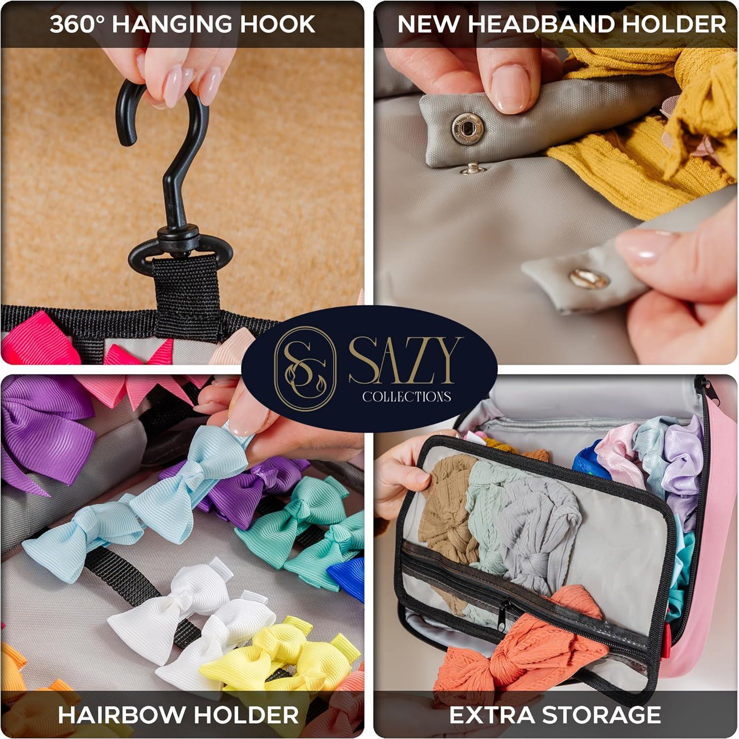 Organizador de Accesorios para Cabello Sazy 32x8x20cm Niñas