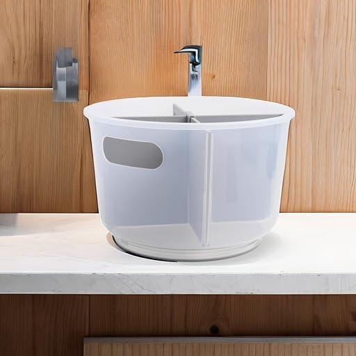 Caddy de Baño Dividido Madesmart | 4 Compartimentos | Antideslizante